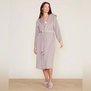 NWT Baerfoot Dreams LuxeChic Unisex Hooded Robe Size 3